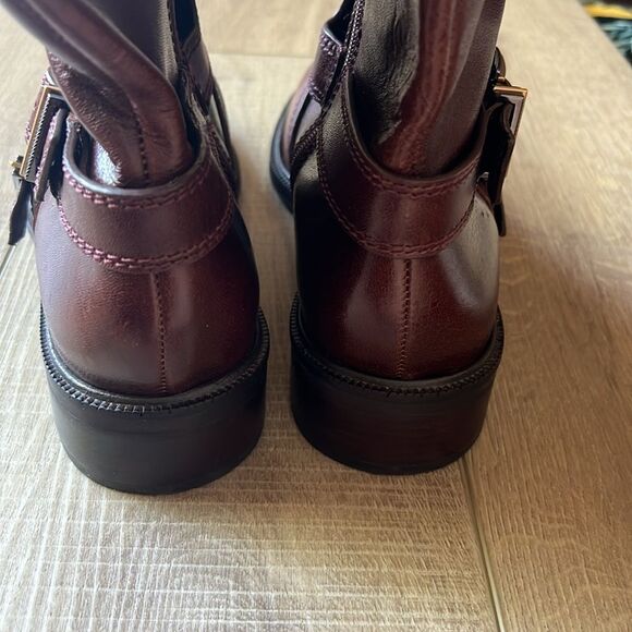 Vince Camuto Mayne Bootie Red/Brown US 8 - Picture 6 of 11